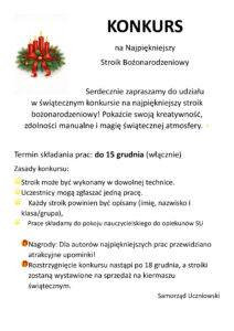 Obrazek ogłoszenie na konkurs