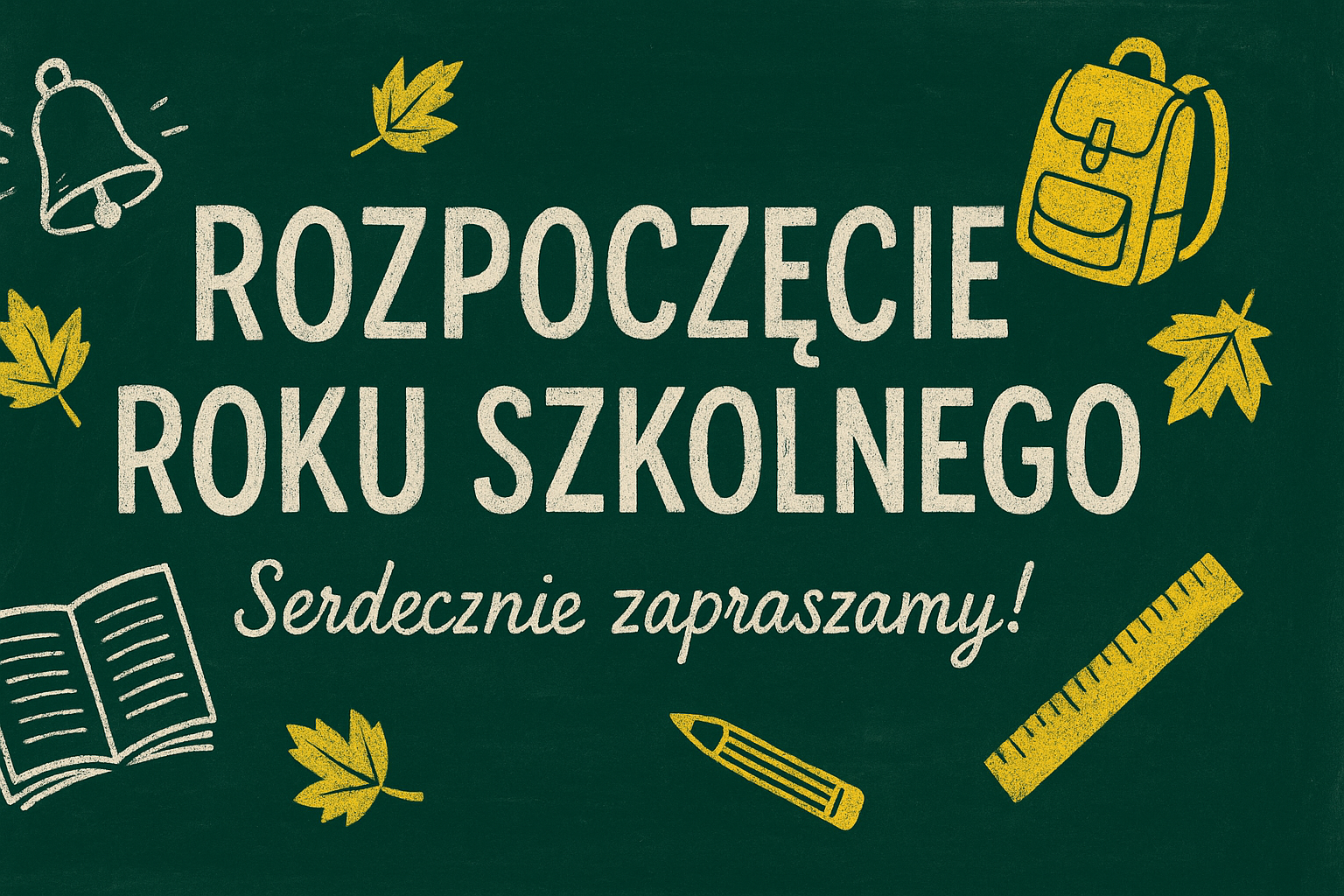Rozpoczęcie roku szkolnego