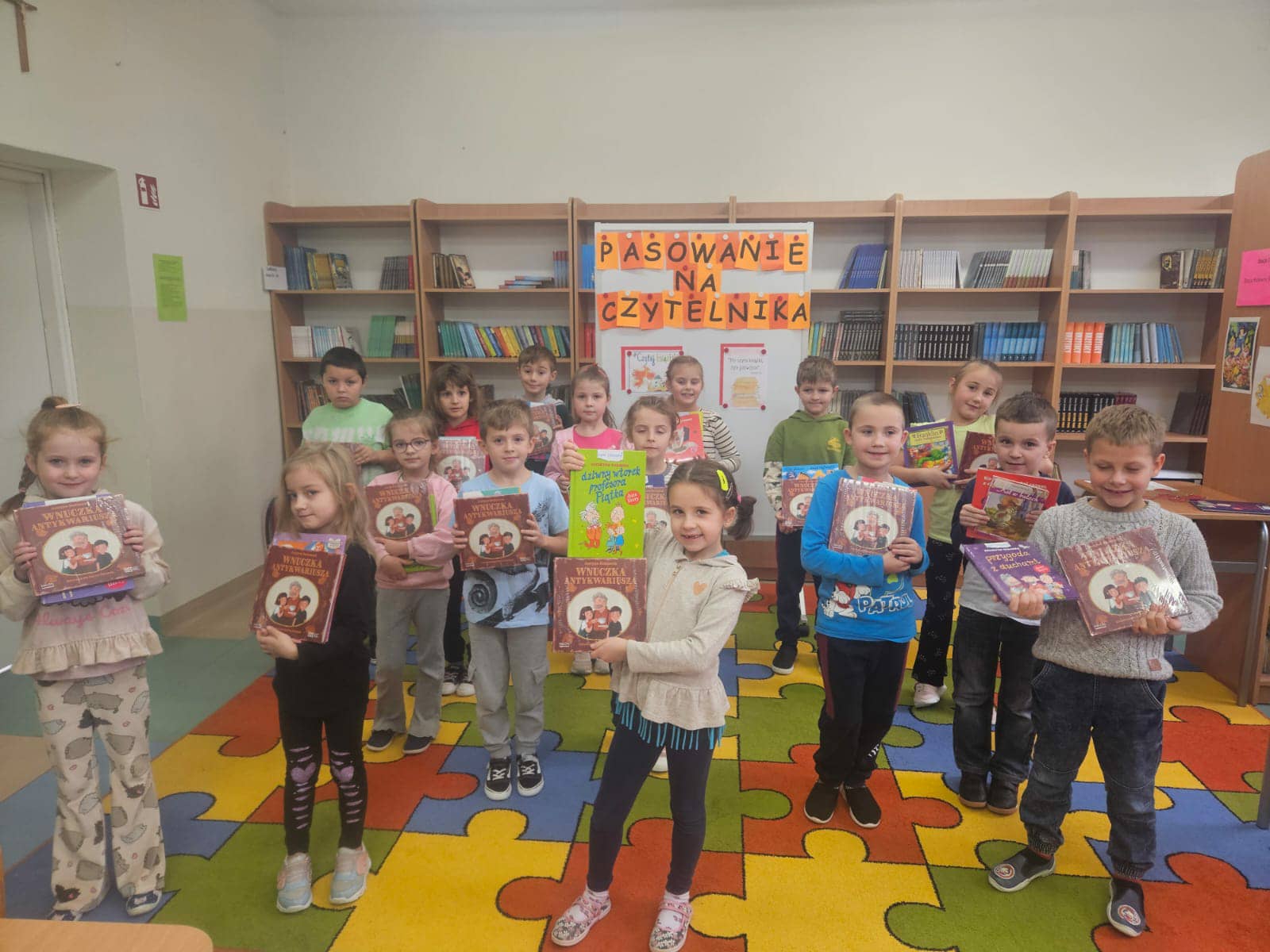 Obrazek Pasowanie na czytelnika