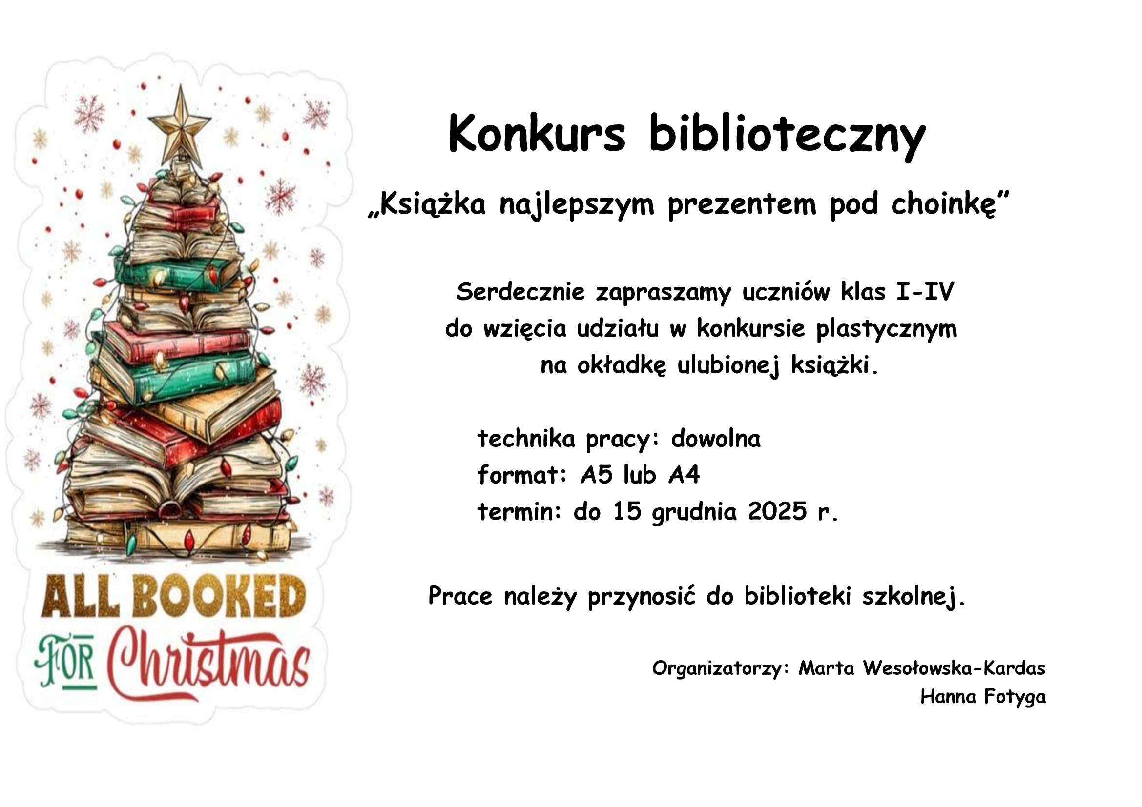 Obrazek Konkurs biblioteczny
