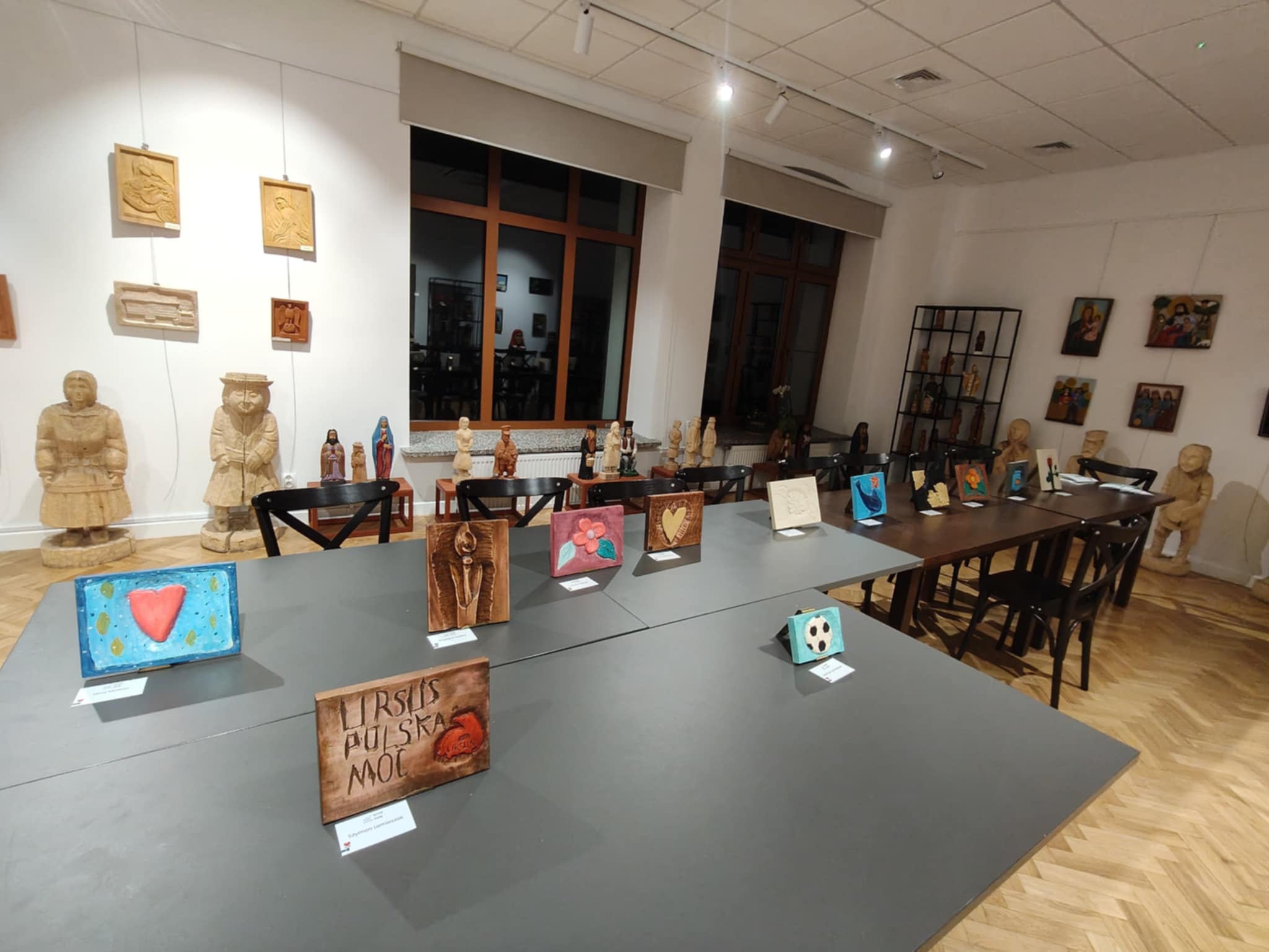 Obrazek z finału "Dłutem pisane".